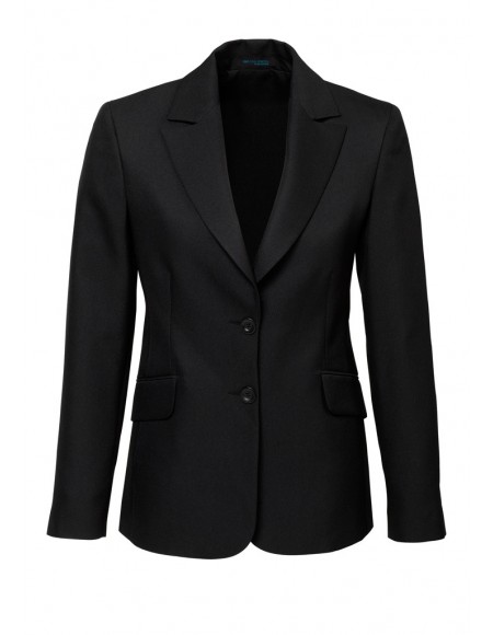 Ladies Longline Jacket in Plain Suiting