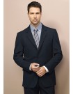 Mens 2 Button Jacket in Comfort Wool Stretch