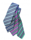 Single Contrast Stripe Tie