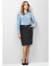 Ladies Multi Pleat Skirt - Plain Suiting
