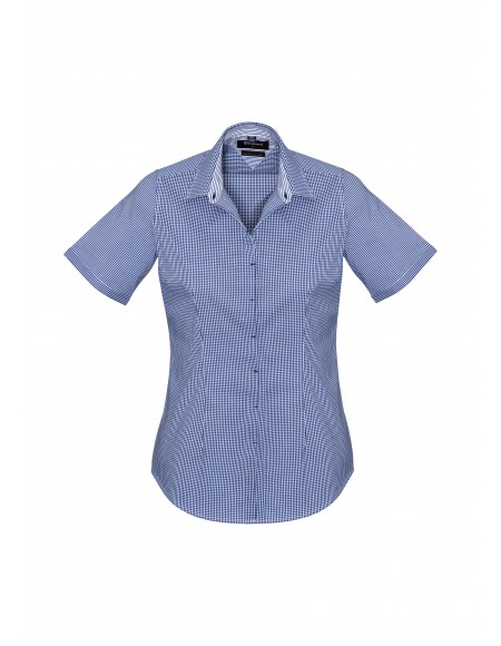 Newport Ladies Short Sleeve Shirt French Navy