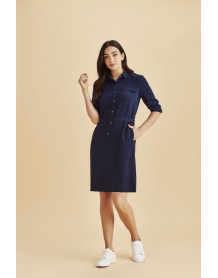 Chloe Georgette Shirt Dress