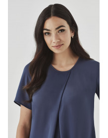 Sydney Ladies Short Sleeve Top storm blue