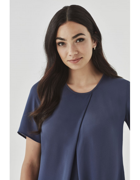 Sydney Ladies Short Sleeve Top storm blue